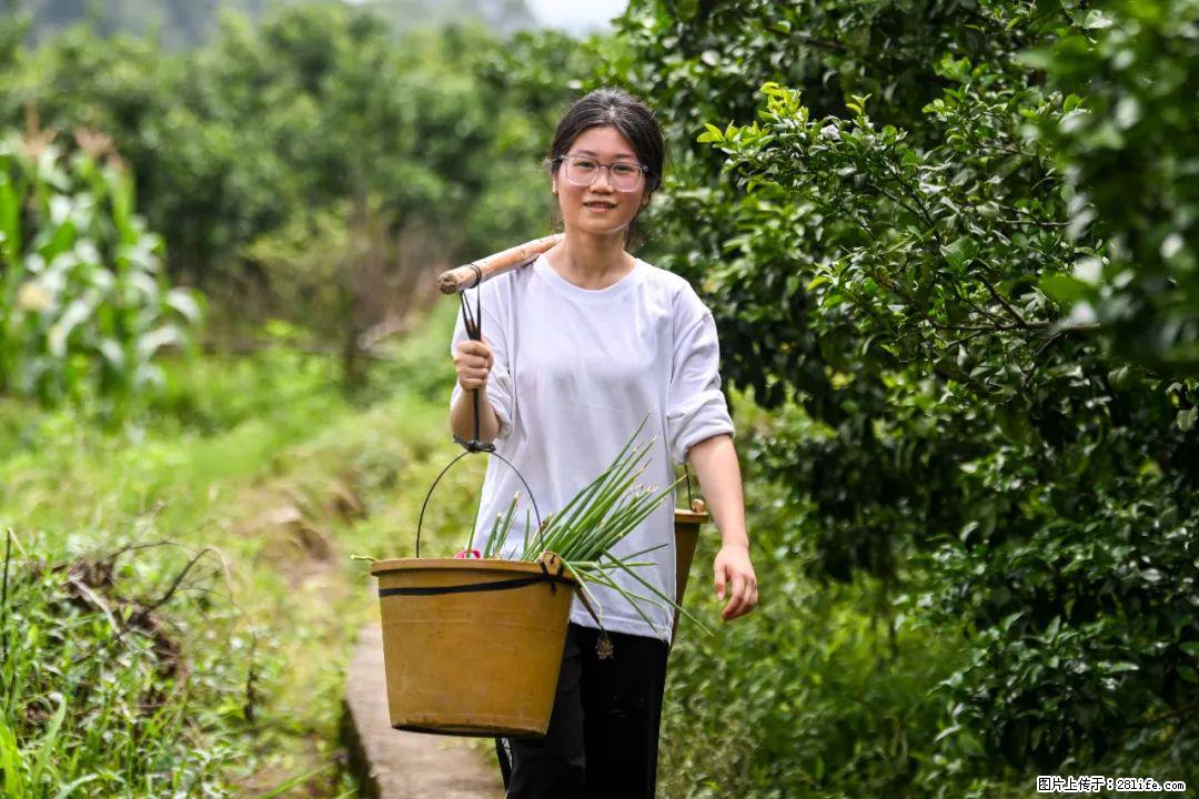全网追的“扁担女孩”,找了一份暑假工,时薪12元 - 本溪生活资讯 - 本溪28生活网 benxi.28life.com