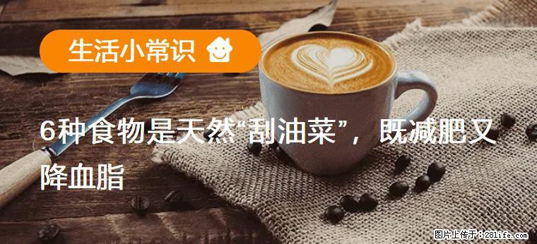 【生活小常识】6种食物是天然“刮油菜”,既减肥又降血脂 - 本溪生活资讯 - 本溪28生活网 benxi.28life.com
